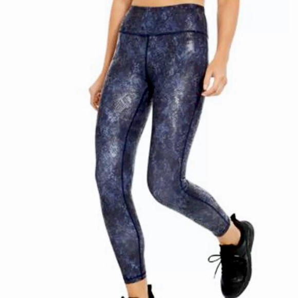 NWT snake skin high waist athletic leggings - Picture 1 of 2